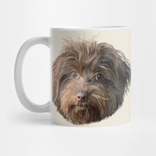 Havanese Dog Portrait Mug